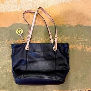 Michael Kors all leather purse